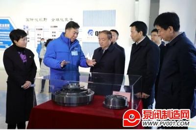 陕西省委常委、组织部长张广智到秦川集团调研