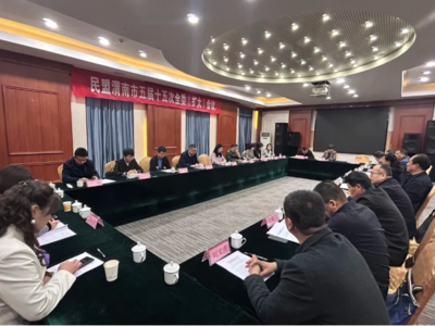 中国民主同盟陕西省委员会与陕西省统一战线 合作共进，服务三秦